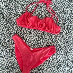 Vibrant Pink Bikini Set
